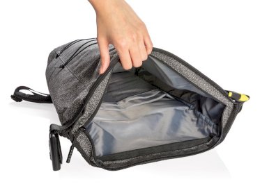 Ruksak Bobby Urban, zaštita protiv krađe, sivi