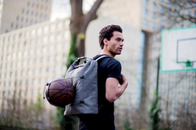 Ruksak Bobby Urban, zaštita protiv krađe, sivi