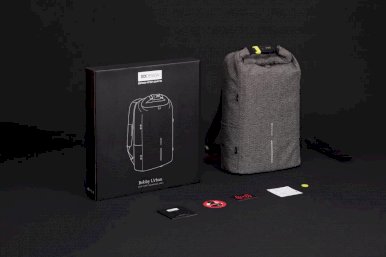 Ruksak Bobby Urban, zaštita protiv krađe, sivi