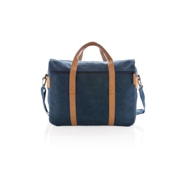 Torba, za laptop, canvas, plava