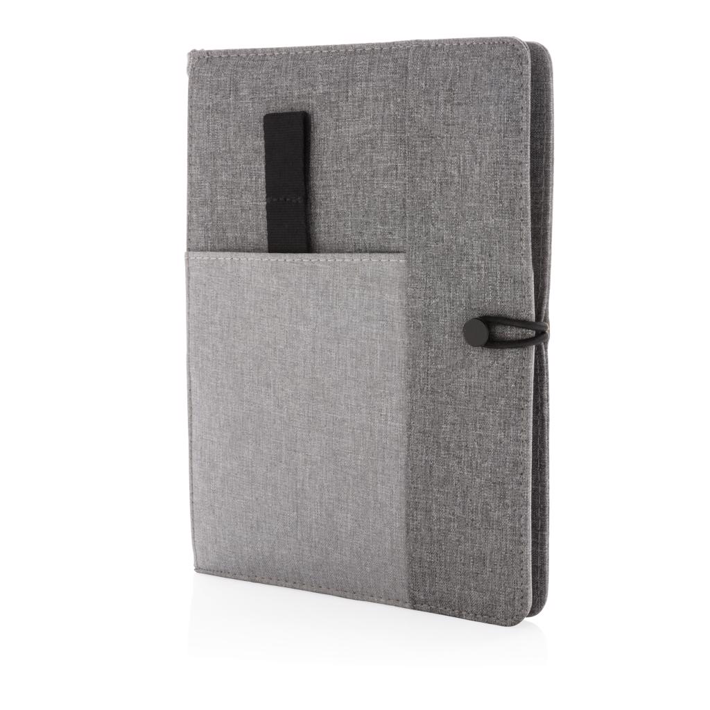 Notes,Kyoto, s džepićem za mobitel i tablet. sivi