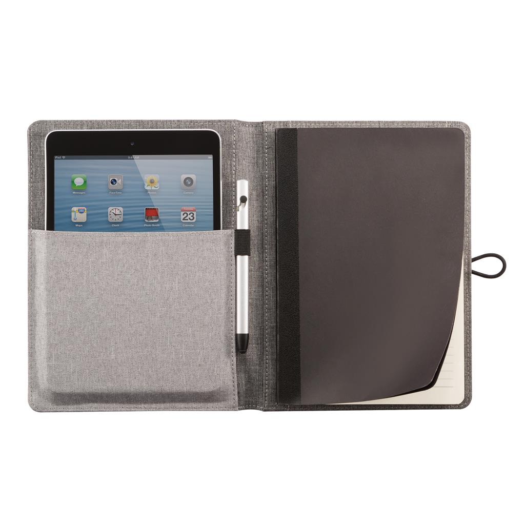 Notes,Kyoto, s džepićem za mobitel i tablet. sivi