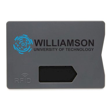 Držač kartica, RFID zaštita podatka, plastični, crveni