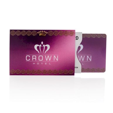 Držač kartica, RFID zaštita podatka, plastični, bijeli