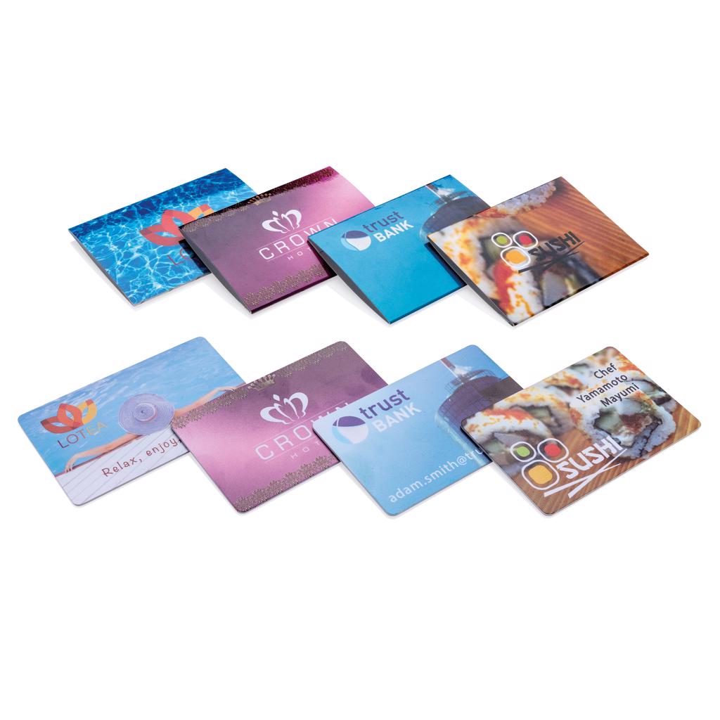 Držač kartica, RFID zaštita podatka, plastični, bijeli