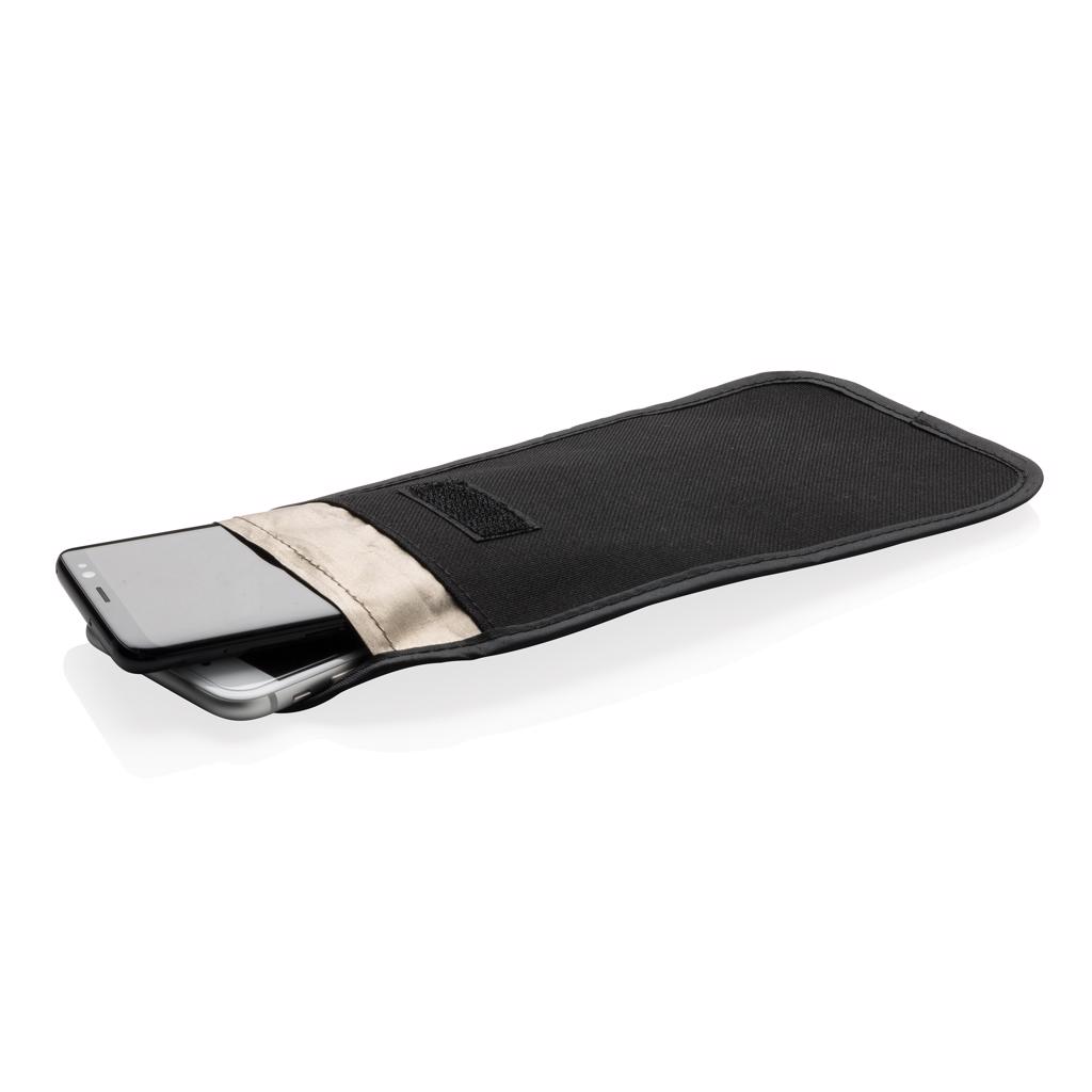 Etui za mobitel, blokira signal i zračenje, crni