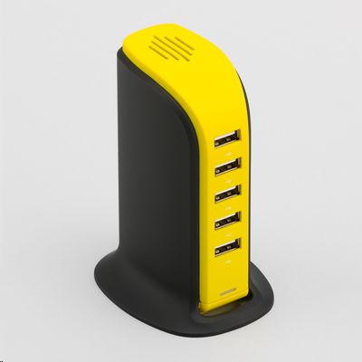 USB Hub, Power Tower, žuti
