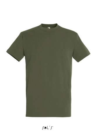 Majica, T-shirt, Sols Imperial, 190 gr, army, 3XL