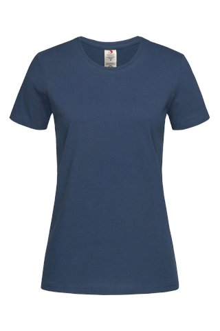 Majica, KR, Organic ženska 145gr, navy, XS