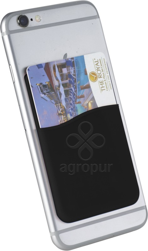 Držač smartphona s džepićem za posjetnicu ili karticu, silikonski