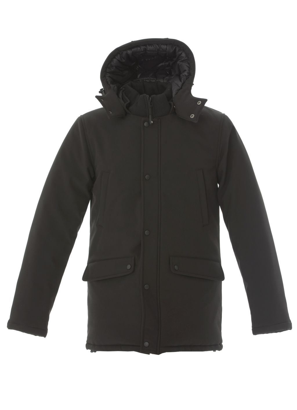Jakna New York, softshell, crna, L