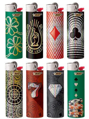 Upaljač, BiC J25, kremen, 6,2x2,2cm, s digitalnim omotom