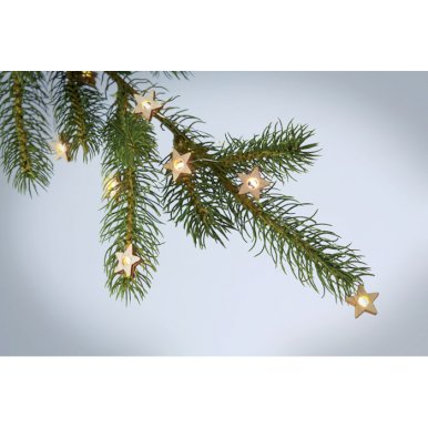 Set lampica za bor, oblik zvijezde