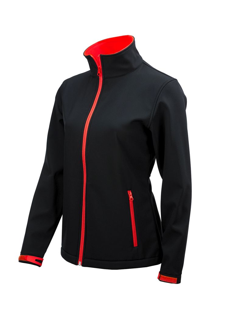 Jakna Softshell ženska, crvena, XL