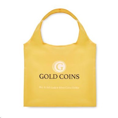 Torba, za kupovinu, reciklirana, sklopiva, unutarnji džep, 41 x 56 cm