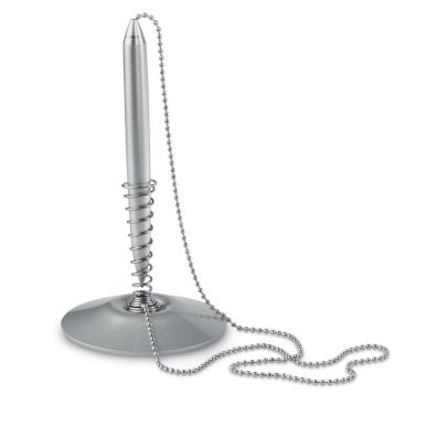 Olovka na metalnom stalku STANDIO, srebrna