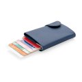 Etui za kartice- novčanik, RFID zaštita podatka, PU-aluminij, plavi