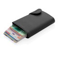 Etui za kartice- novčanik, RFID zaštita podatka, PU-aluminij, smeđi