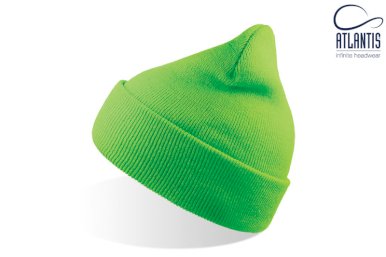 Kapa, Wind, pletena fluo zelena