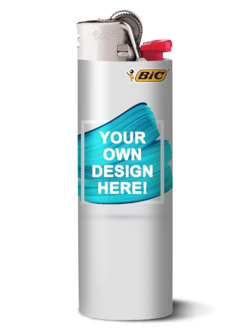 Upaljač, BiC J25, kremen, 6,2x2,2cm, dizajn prema želji kupca