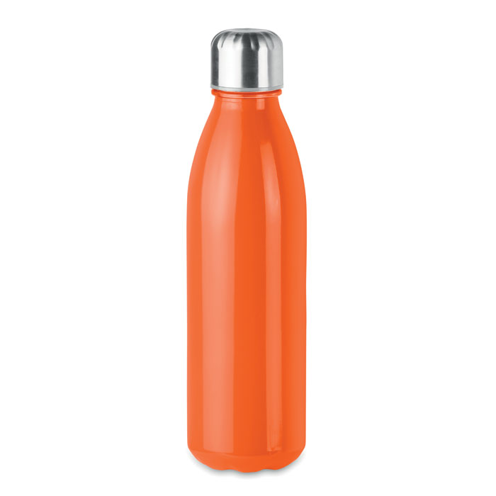 Boca za vodu staklena ASPEN GLASS, 650ml, narančasta, POKLON UZ NARUDŽBU - NIJE NA PRODAJU!