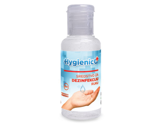 Tekućina 50 ml HYGIENICO za dezinfekciju ruku, 50ml.