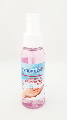 Sprej 60 ml HYGIENICO za dezinfekciju ruku, 60ml.