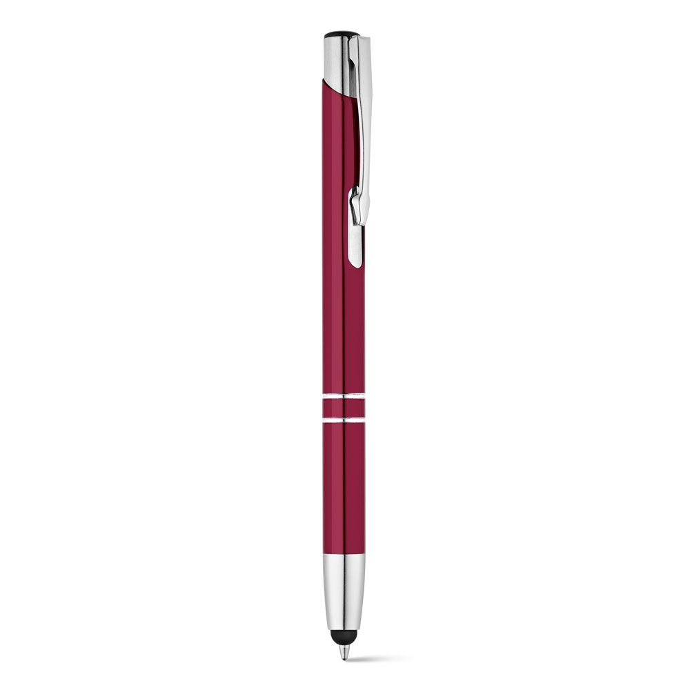 Kemijska olovka, Beta touch, metalna mat, bordo
