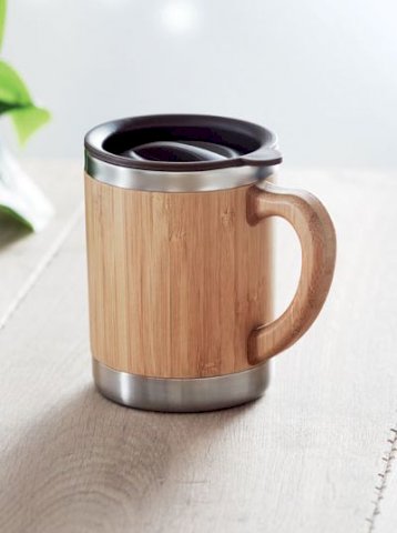 Termo šalica Mokka, 300ml, bambus