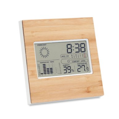 Sat, termometar,kalendar, bambus
