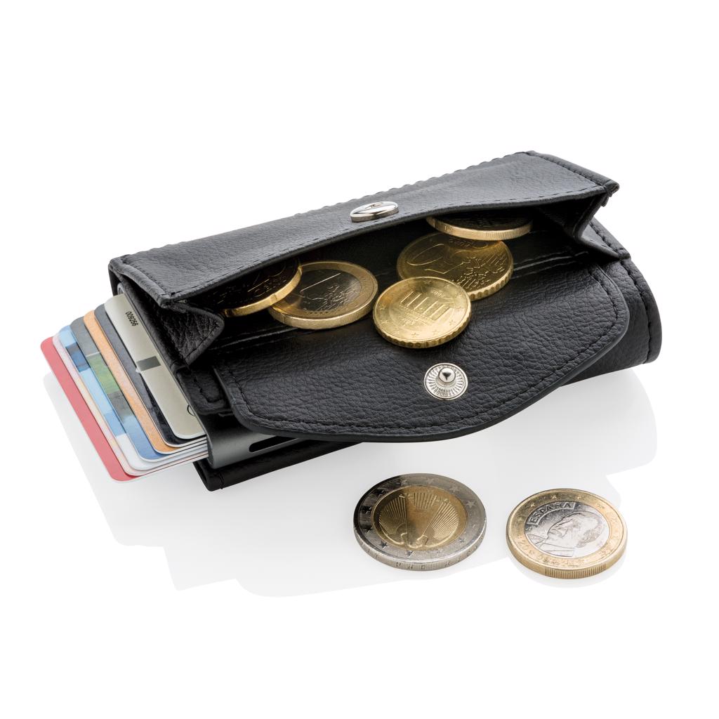 Etui za  kartice, novčanik, RFID zaštita podatka, crni