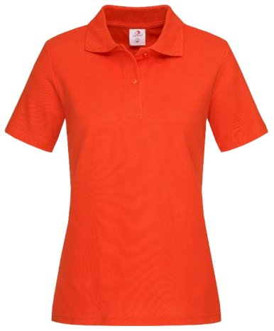 Majica, KR, Stedman Polo women, 170gr, Brilliant orange,L
