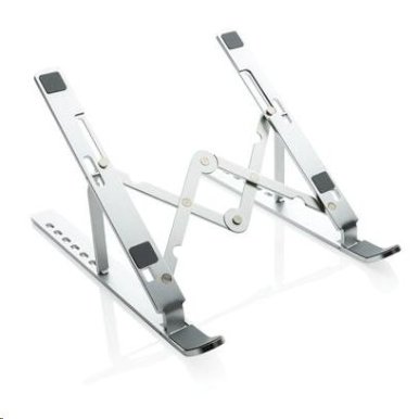 Držač za laptop ili tablet, univerzalni, sklopivi , srebrni