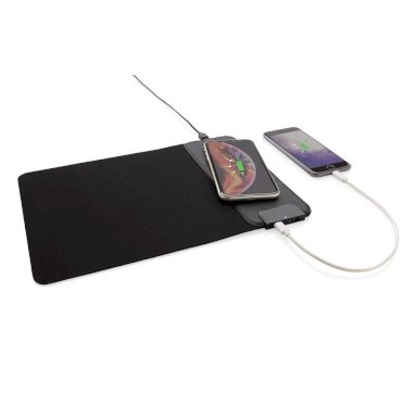 Podložak, za miša, sa bluetoothom punjačem 5 w, crni