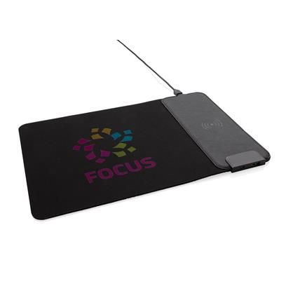 Podložak, za miša, sa bluetoothom punjačem 5 w, crni