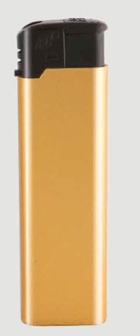 Upaljač, elektronski, zlatni