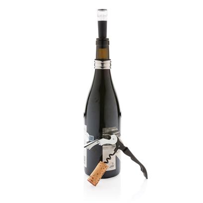 Set za vino, 3 djela, crni