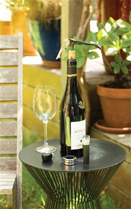 Set za vino, 3 djela, crni