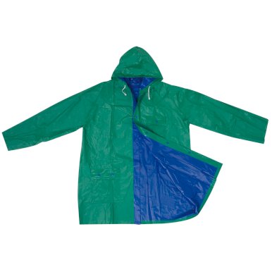Kabanica, obostrano nosiva, zeleno-plava, XL
