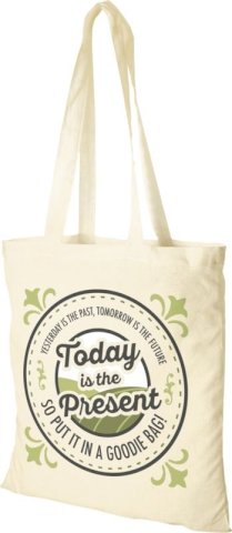 Torba za kupovinu, Madras, 100% pamuk, 140gr/m2