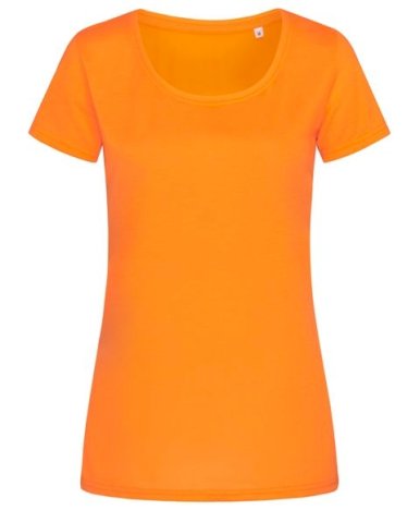 Majica, ženska, KR, Active Cotton Touch, 160gr, cyber orange