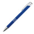 Kemijska olovka, metalna, deblja mina, plava