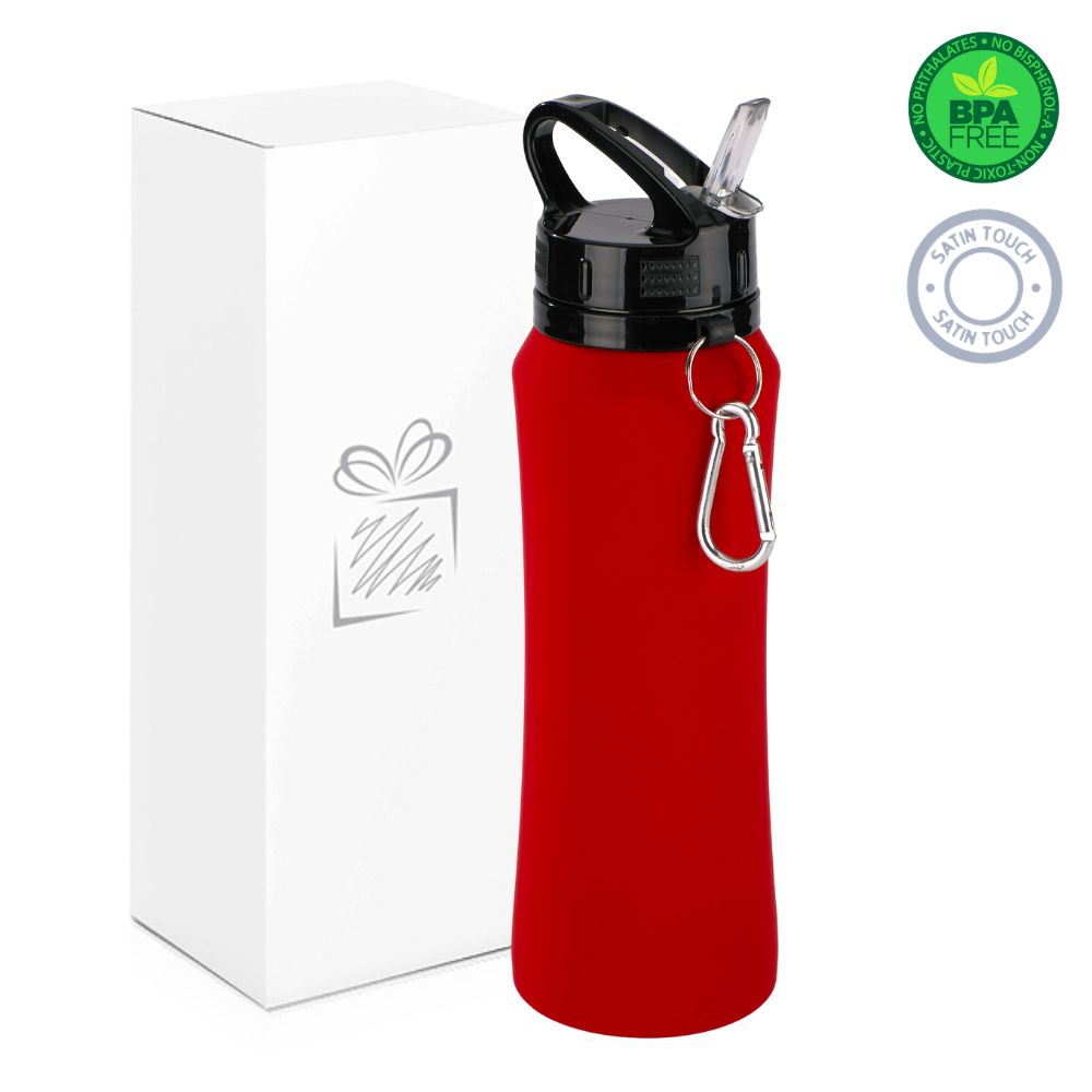 Boca za vodu, 700 ml, crvena, POKLON UZ NARUDŽBU - NIJE NA PRODAJU!
