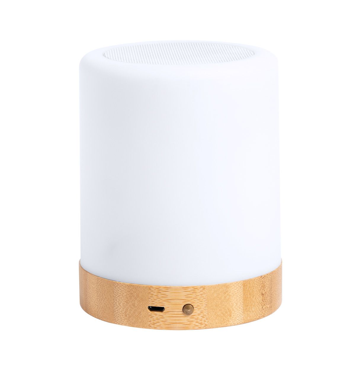 Zvučnik s led svjetlom u 6 boja,NALOW,  bluetooth 2000 mAh, bijeli