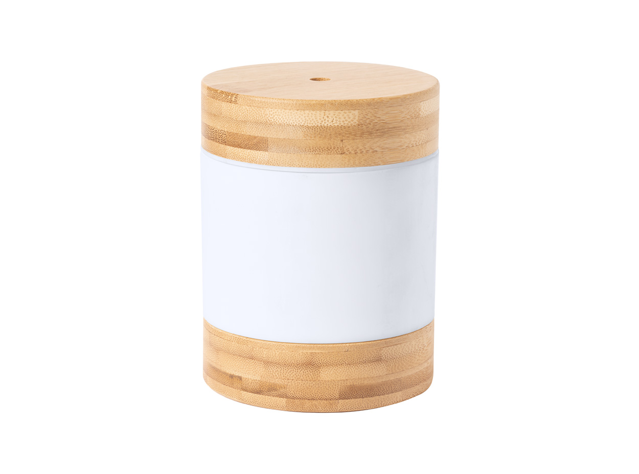 Ovlaživač zraka Wicket, bamboo sa LED svijetlom i punjačem, 250ml, natur