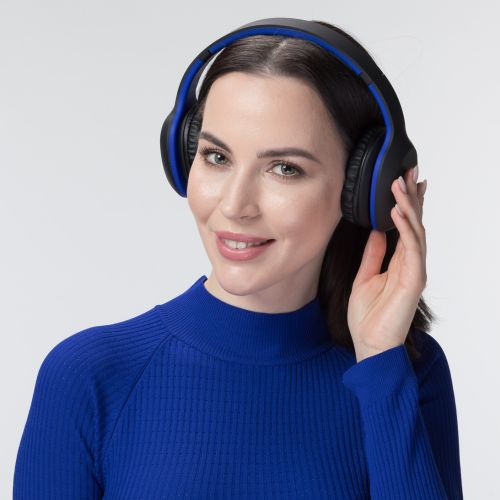 Slušalice, bluetooth, tamno plave, POKLON UZ NARUDŽBU - NIJE NA PRODAJU!