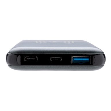 Powerbank bežični , brzo punjenje 10.000 mAh, tip C,crni