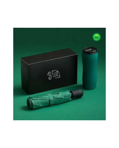 Set termos šalica 450 ml i kišobran