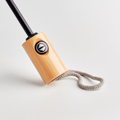 Kišobran, sklopivi, automatski, 21", open-close, sa drvenom ručkom, custom made