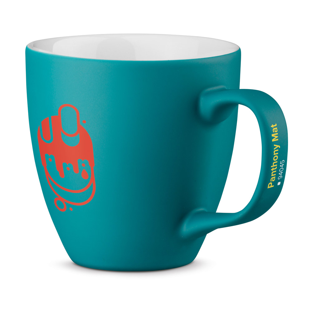 Šalica PANTHONY MAT, porculanska šalica 450 ml